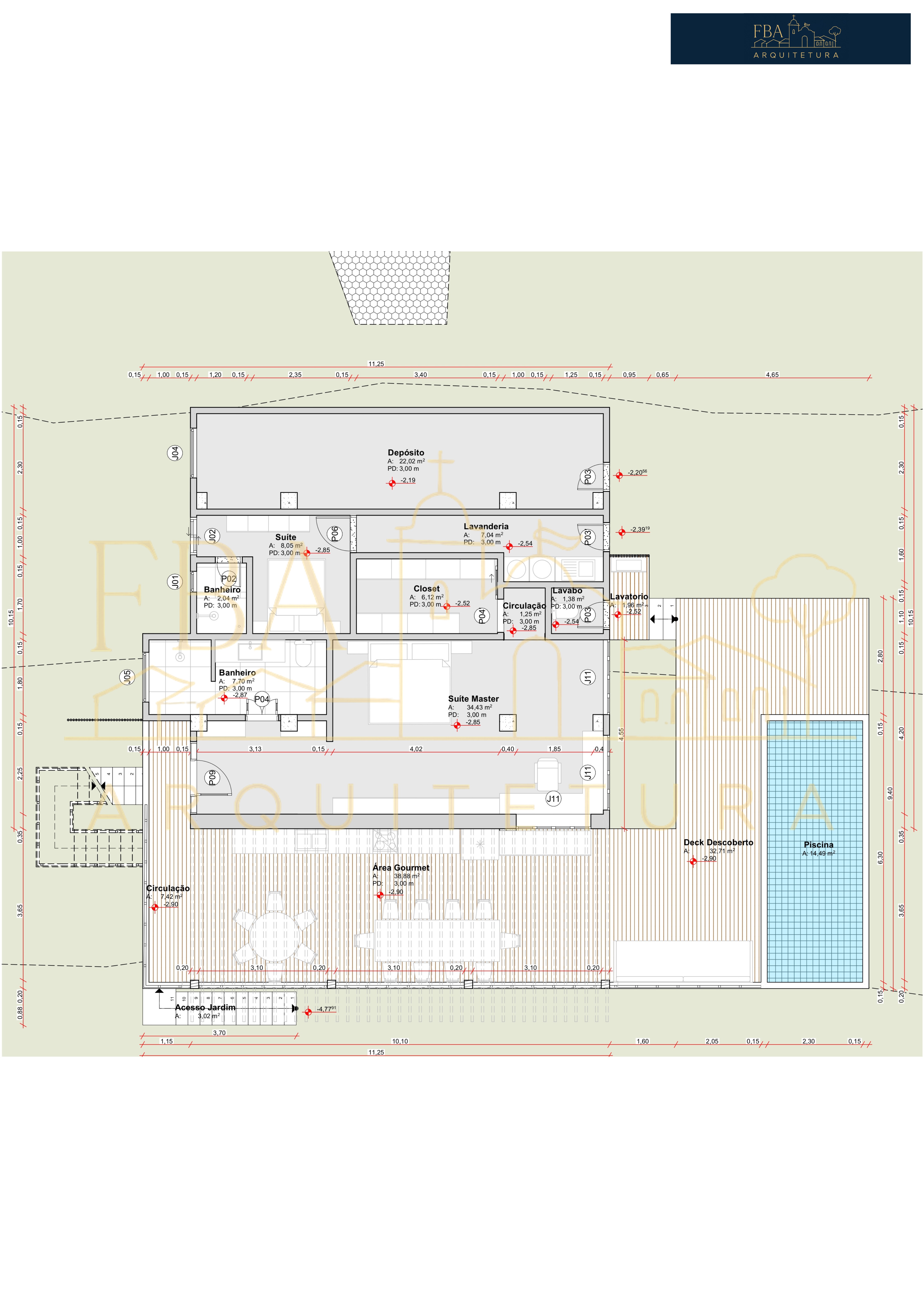 Planta Pavimento Íntimo