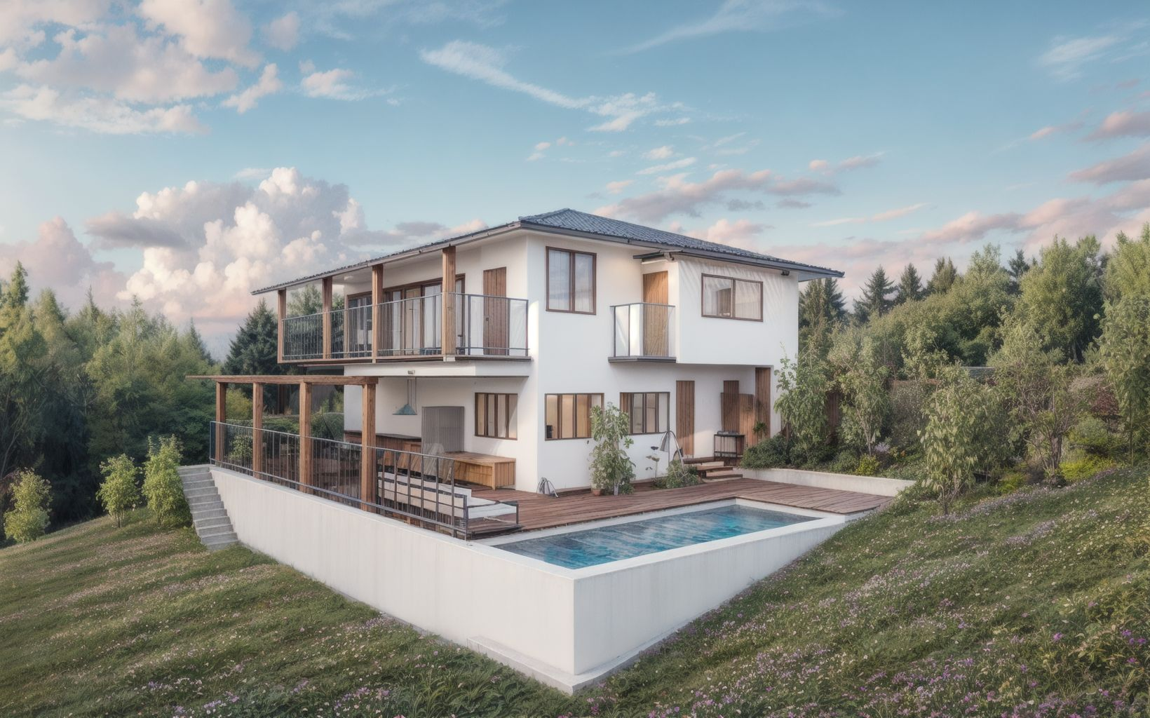 Arquitetura que se Molda ao Terreno